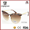 popular in American market lady fashion half frame sunglasses